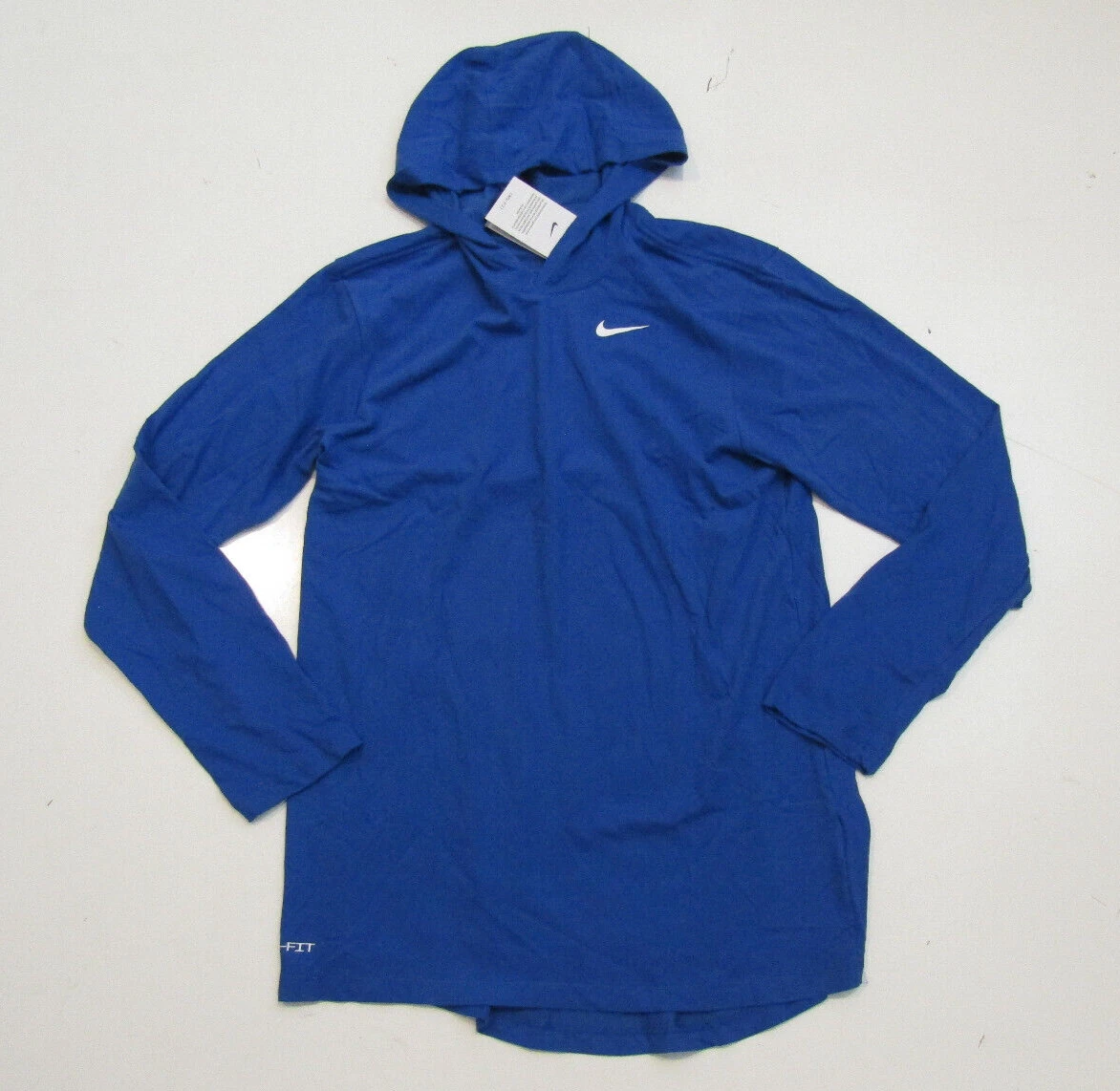 NIKE Royal Blue Training Lightweight Pullover Hoodie Shirt NWT Mens Sz Small S
Opens in a new window