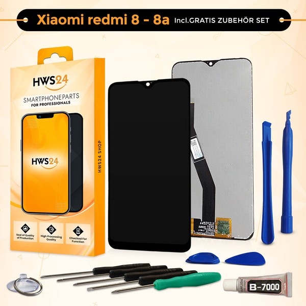 Display FüR Xiaomi Redmi 8 / 8A Full HD Bildschirm Touch Screen Schwarz NEU-image