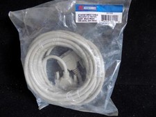 A8934 25ft Parallel Serial DB25 Male to Male M/M Printer PC Cable
