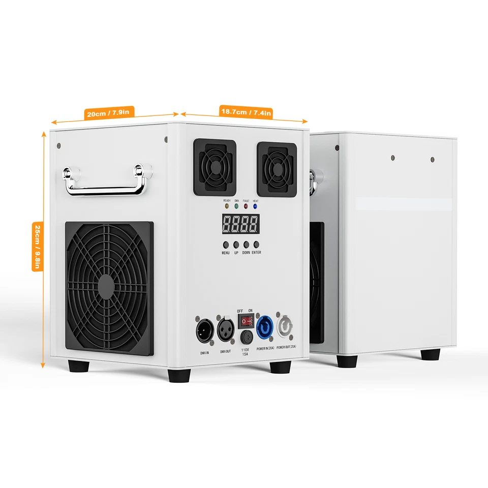 1-4PCS 700W Cold Spark Firework Machine Stage DJ Event Party Wedding DMX Machine - Image 3 of 4