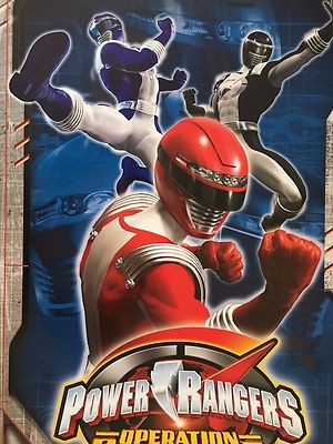 POWER RANGERS,OPERATION OVERDRIVE,MEGA RARE AUTHENTIC 2007 POSTER