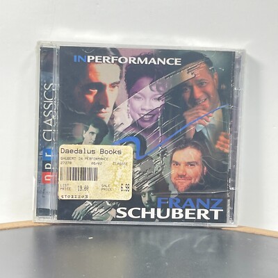 In Performance:  Franz Schubert [NPR] (CD, Feb-1997, 2 Discs, NPR Recordings)