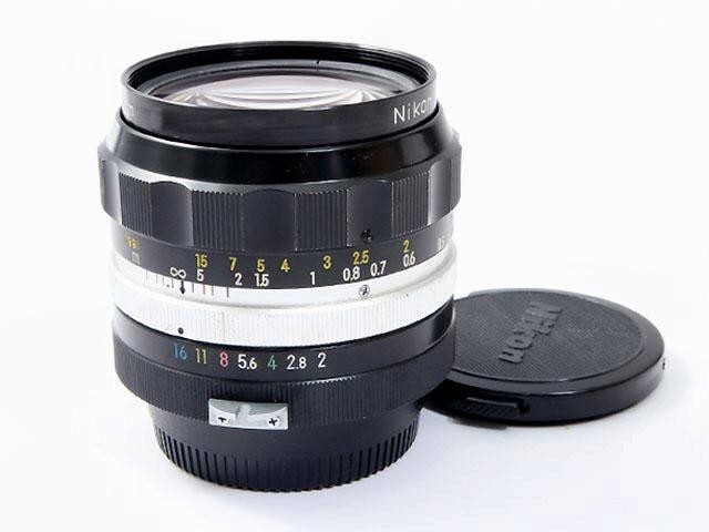 Nikon Nikkor-O.C Auto 35mm F2 Pre-Ai Wide Angle Prime Lens
