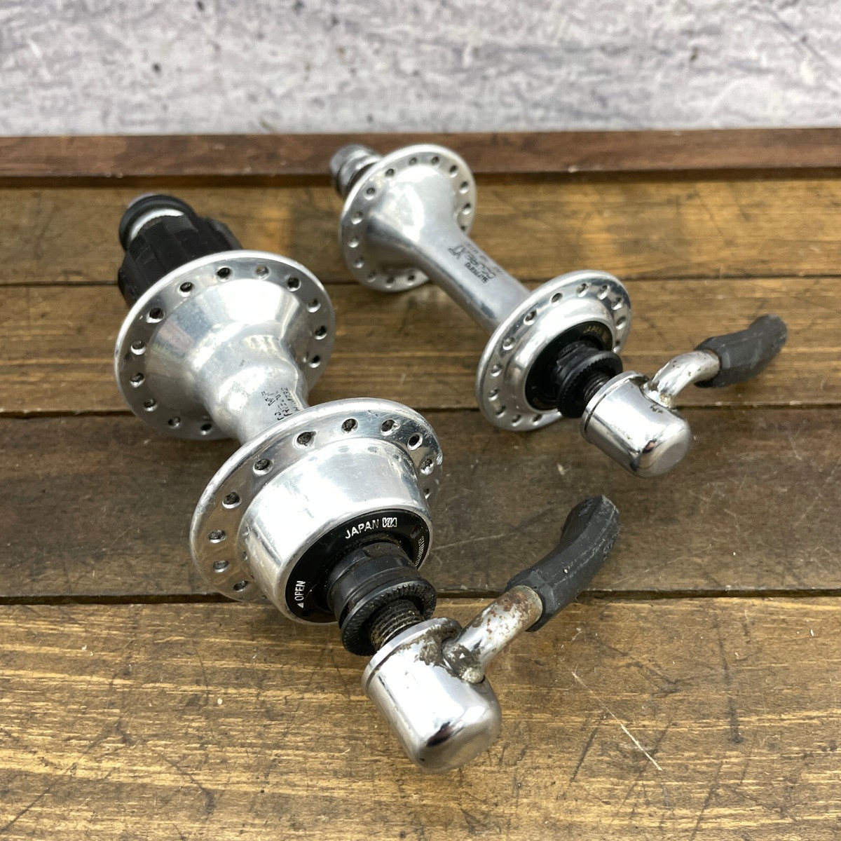 Vintage Shimano Deore XT Hub Set HB-M730 FH-M732 32 Hole MTB