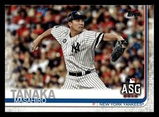 Masahiro Tanaka 2019 Topps Update #US9 New York Yankees *021B