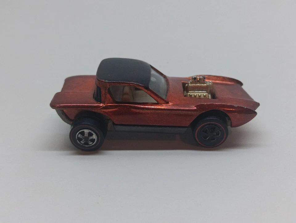 Hot Wheels Redline 1967 Python Orange Original Nice Condition Free Shipping - Image 2 of 4