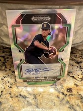 2022 Prizm Draft Picks Baseball Base silver prizm Brandon Barriera BlueJays