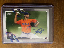 2021 Topps Chrome Nivaldo Rodriguez Auto Houston Astros