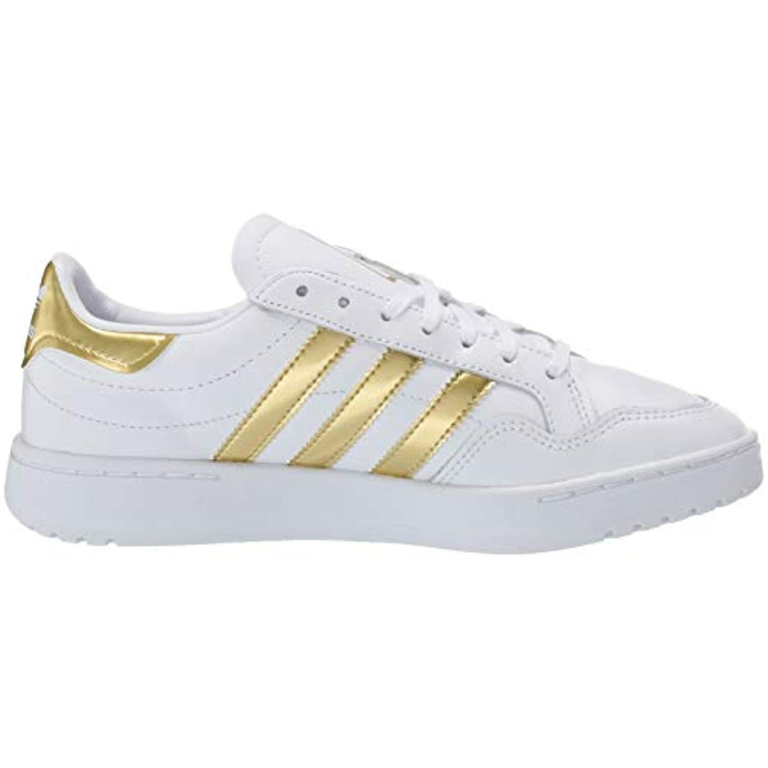 Size 7.5 - adidas Team Court White Gold Metallic 2019 for sale online | eBay