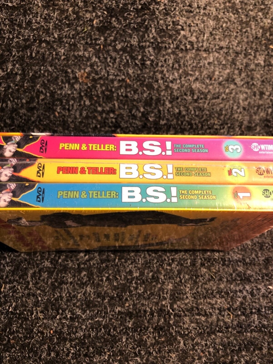 Penn & Teller B.S. “The Complete Second Season” (DVD) FF