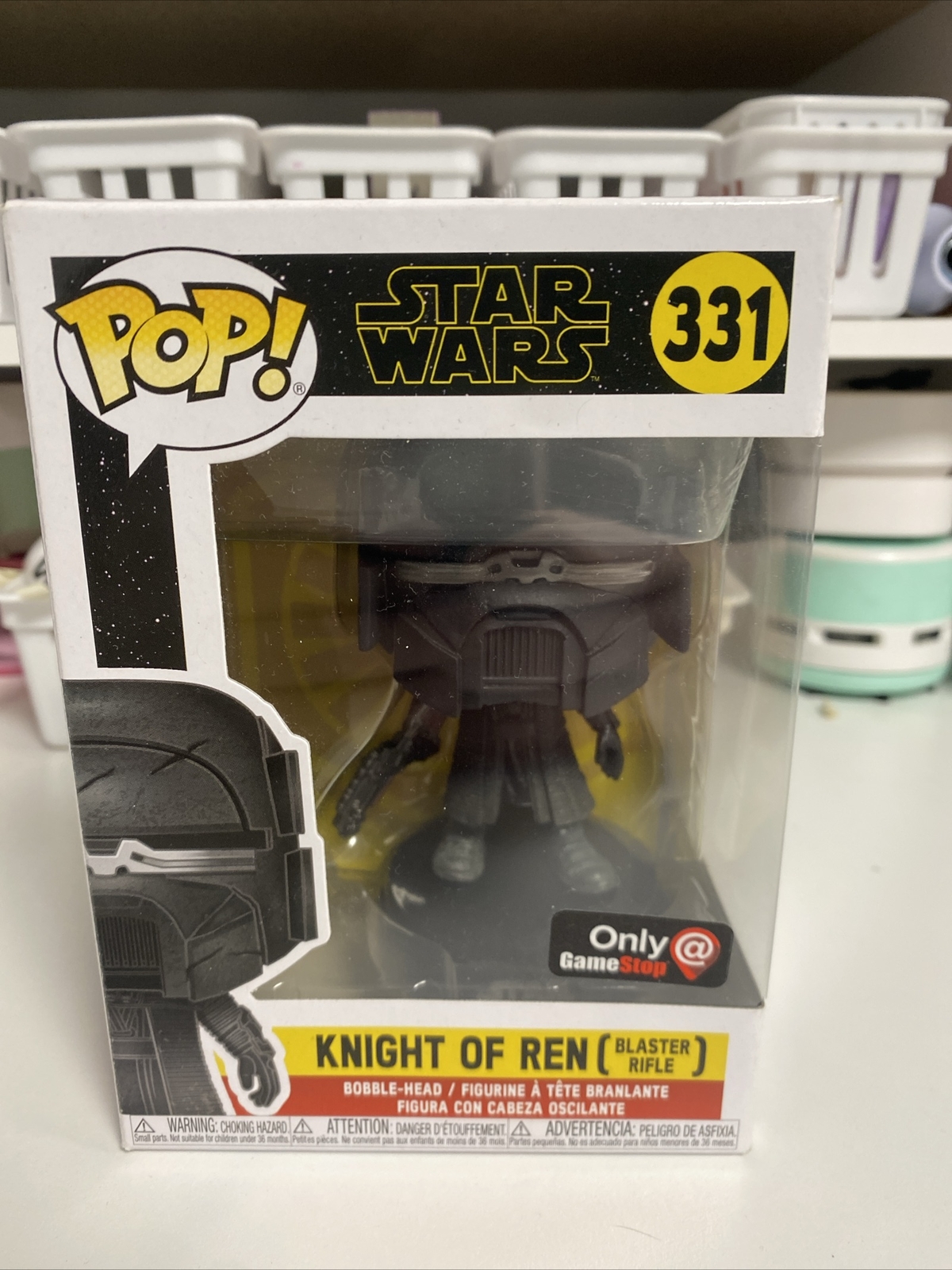 Funko POP Star Wars – Knight Of Ren Avec Fusil Blaster, édition Exclusive #331, 9 Cm