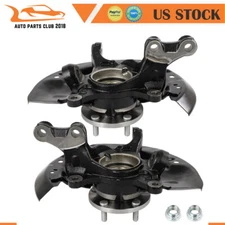 2X Front Wheel Hub Bearing Steering Knuckle For Toyota Highlander 2008-2016 2017