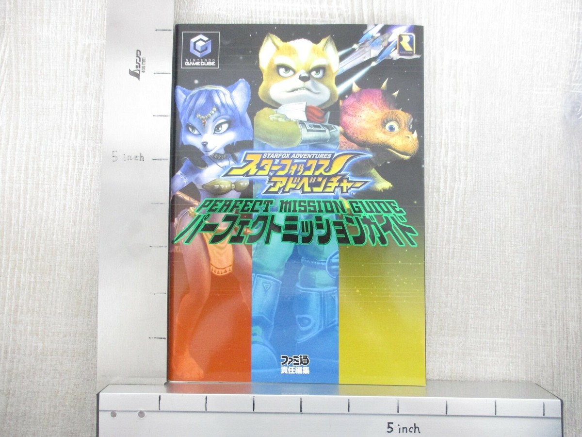 STAR FOX ADVENTURE Perfect Mission Guide NIntendo Gamecube Japan