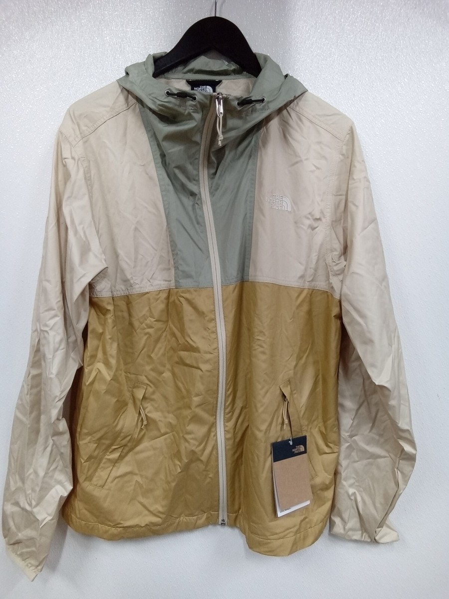 THE NORTH FACE Medium cyclone jacket mens Windwall green tan THE NORTH FACE Medium cyclone jacket mens Windwall green tan