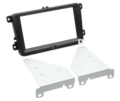 ACV 381320-30-1 2-DIN Radio Bezel Compatible with VW Golf V Plus (1KP) 2005-2009