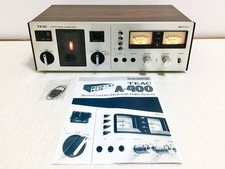 TEAC A-400 Cassette deck Drive belt, rotation sensor, Dolby IC newly replaced