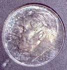 1964 DIME SILVER 90% GEM PROOF ROOSEVELT NICELY TONED — photo 3