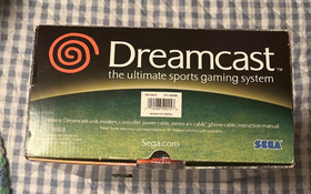 SEGA DREAMCAST Black sports edition complete in Box Bundle Gamin System