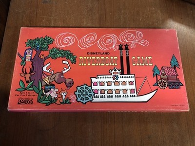 RARE Disneyland 1960 Riverboat Board Game Walt Disney Mickey Mouse Adventure