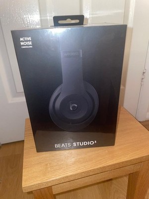 NEU Beats Studio 3 Wireless Schwarz Kopfhörer Noise Cancelling Over Ear