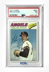1977 Topps Baseball Card #650 Nolan Ryan HOF California Angels PSA 7 NM