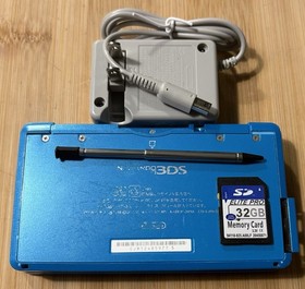 Nintendo 3DS LIGHT BLUE Handheld System Tested!!!