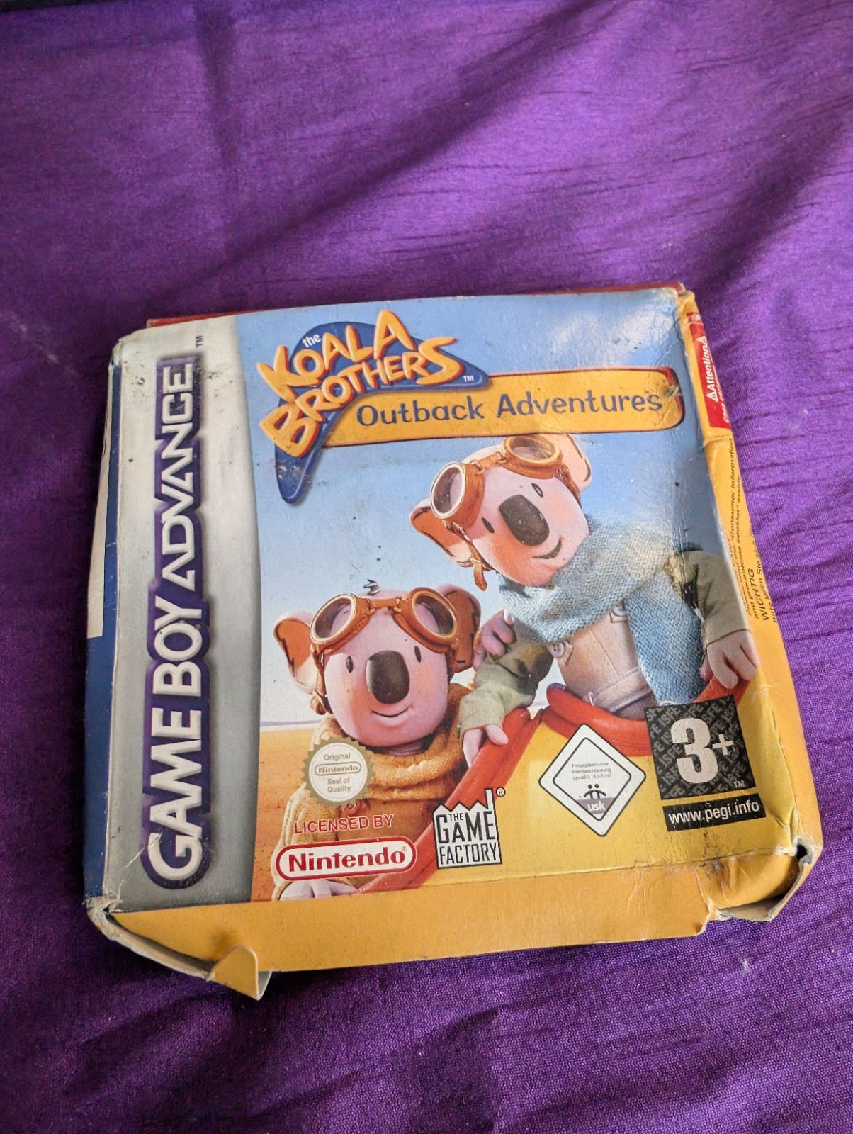 Koala Brothers (Nintendo Game Boy Advance, 2006) - European Version