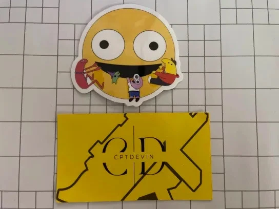 Smiling Friends Sticker