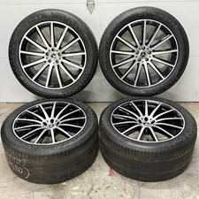 2020-2023 OEM Mercedes Benz AMG GLS580 GLS450 22" Wheel Rim Set OF 4 W TIRES