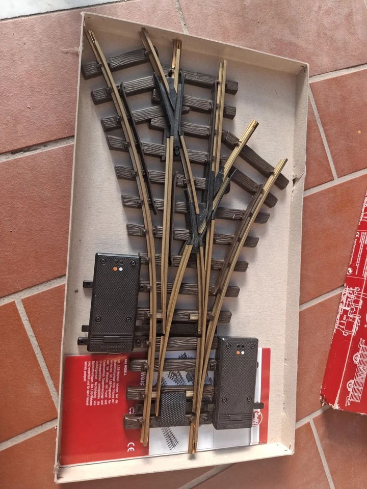 ★ LGB 12360 ★ Scambio Triplo LGB ★ 3 Way-Tournout  ★ USATO ★ - Immagine 2 di 4