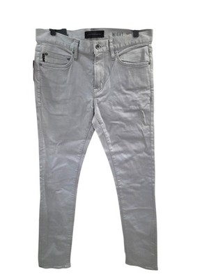 John Varvatos USA Wight Skinny Straight Pants Size 30x32 Reflection Grey