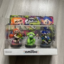 Nintendo aniibo Splatoon - Inkling Girl / Squid / Boy | con scatola originale