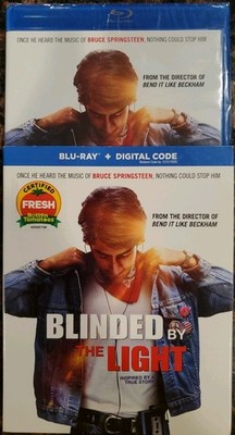 Blinded By The Light (Brand New Blu-ray w/Slipcover, 2019) Based on a True Story