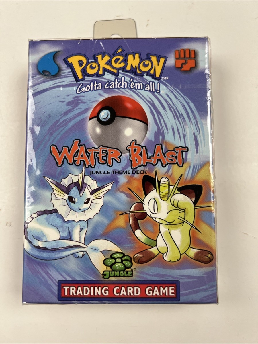 1999年ポケモンカード 英語版 旧裏 Water Blastジャングル まとめ ◇ ポケモンカード 旧裏 英語版 テーマデッキ WATER BLAST Pokemon TCG