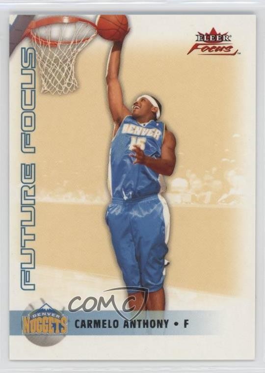 2003-04 Fleer Focus Future Focus /499 Carmelo Anthony #121 HOF