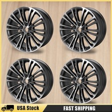 4pcset Replacement Wheels For Bmw 530e 530i 540i 2017-2024 18 Inch Rims 86326