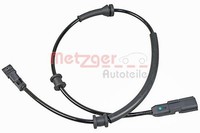 Sensor Raddrehzahl Hinten Metzger 09001101 FÜR Renault Raddrehzahlsensor