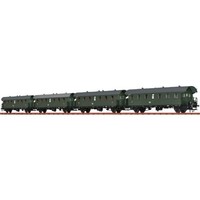 Brawa 46776 4Er Set Personenwagen, Wendezug, Db, Ep.Iii H0 + Neu