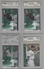 Ichiro Suzuki 2001 Upper Deck Tribute to 51 ( 4 Card Lot ) GEM MINT 10
