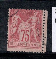 France 1876 Yv. 81 Oblitéré 100% signé 75. c, Sage