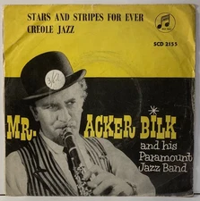 MR Acker Bilk Stars And Stripes Forever Columbia Trad Jazz 45 EX