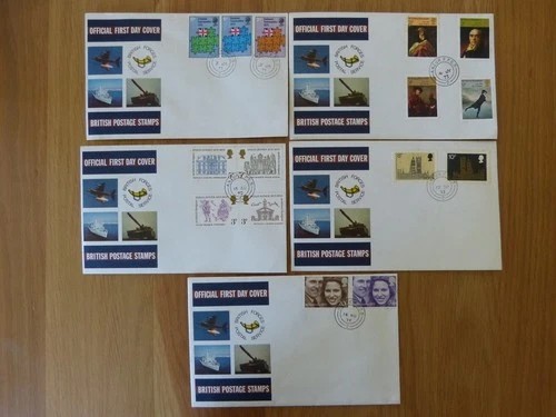 5 x British Forces First Day Cover 1973 -"Singapore" Postmark