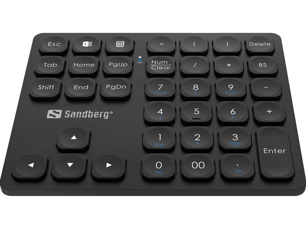 Sandberg Wireless Numeric Keypad Pro - Numpad - Schwarz - Bild 2