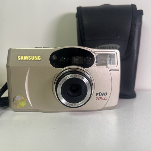 Samsung Fino 700 XL analoge Kompaktkamera 35 mm getestet & funktionsfähig LOMO 2000