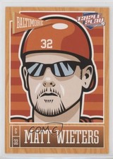 2013 Panini Triple Play Matt Wieters #9 2u3