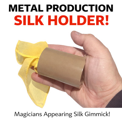 HAND HELD SILKS HOLDER Stage Magic Trick Prop Production Metal Gimmick Holds 4