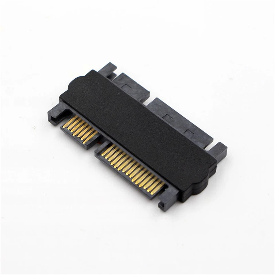 NEW SATA 22Pin Male to SATA 22Pin Male Extension Convertor Straight Adapter Card - Image 2 of 4