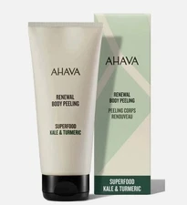 Ahava Renewal Body Peeling Superfood Kale & Turmeric 6.8 oz