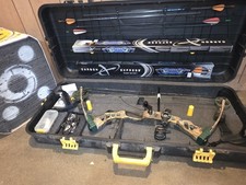 Bear Archery Element Right Hand 70lb 27in Draw Bow Hunting Camo w/ Case