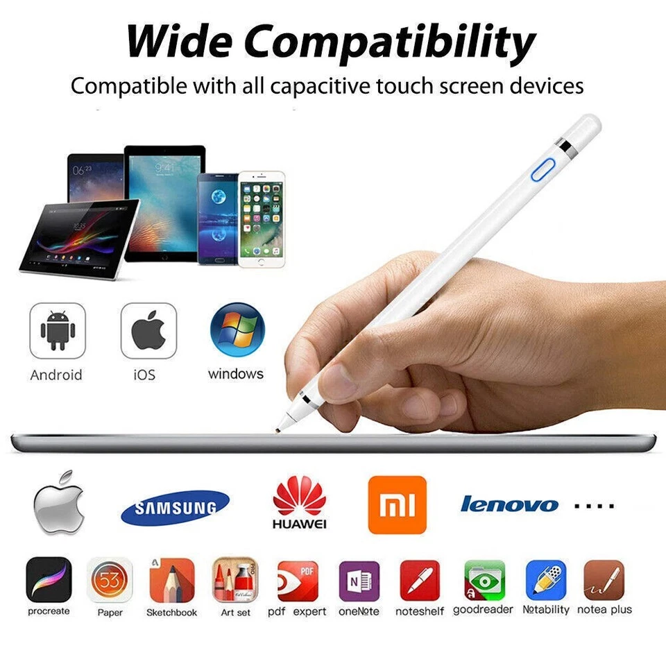 Stylus Pen Stift für Apple Pencil iPad Pro 9.7 10.5 12.9 Mini 1 2 3 4 Pro Air DE - Bild 3 von 4